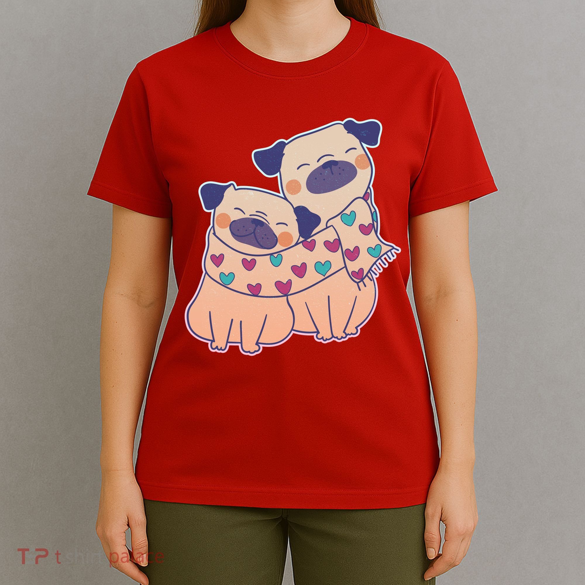 Cute Valentine's Day Puppies T-Shirt