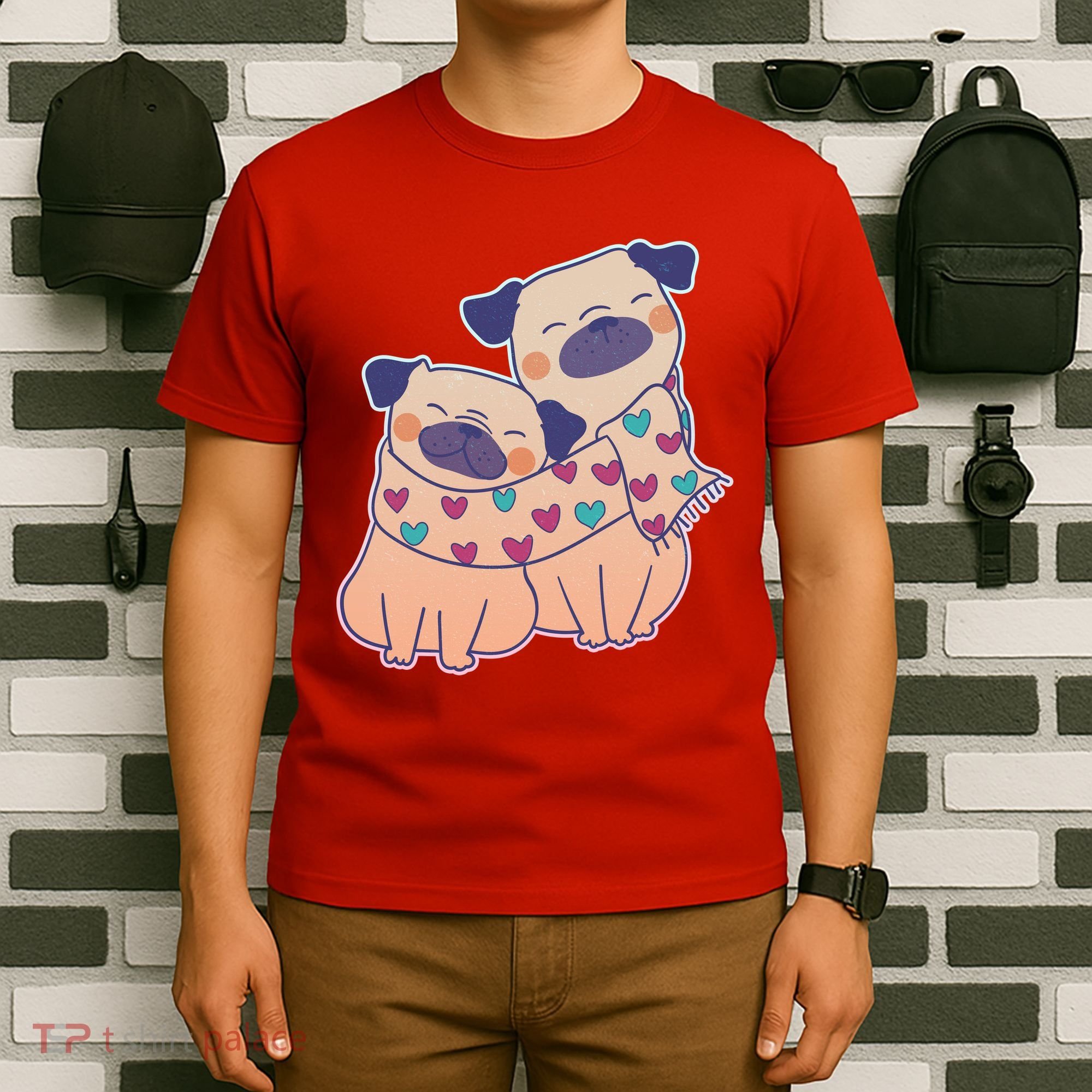 Cute Valentine's Day Puppies T-Shirt