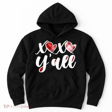 Cute Valentine's Day XOXO Y'all  Hoodie