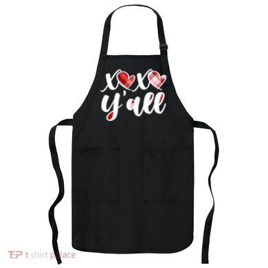 Cute Valentine's Day XOXO Y'all  Apron