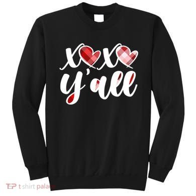 Cute Valentine's Day XOXO Y'all  Sweatshirt