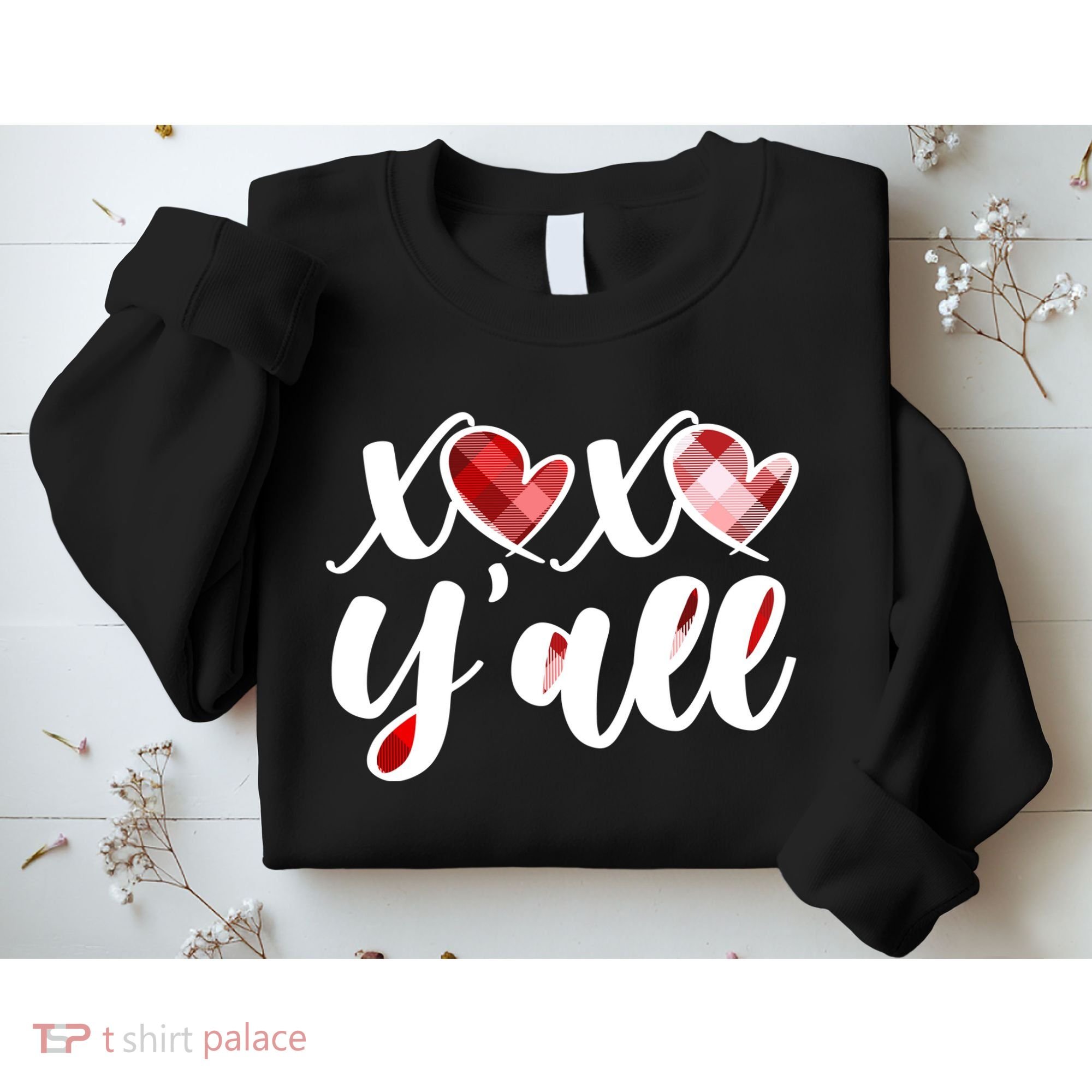 Cute Valentine's Day XOXO Y'all  Sweatshirt
