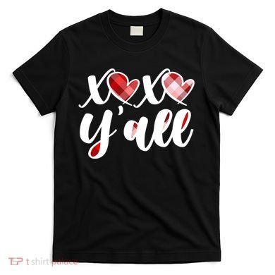 Cute Valentine's Day XOXO Y'all  T-Shirt