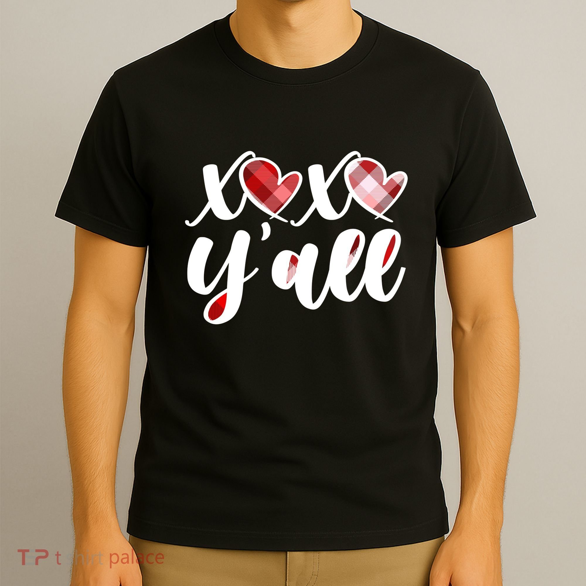 Cute Valentine's Day XOXO Y'all  T-Shirt