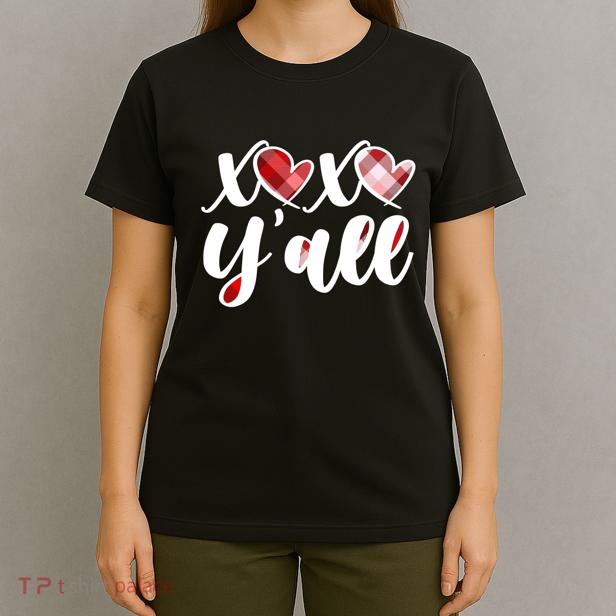 Cute Valentine's Day XOXO Y'all  T-Shirt
