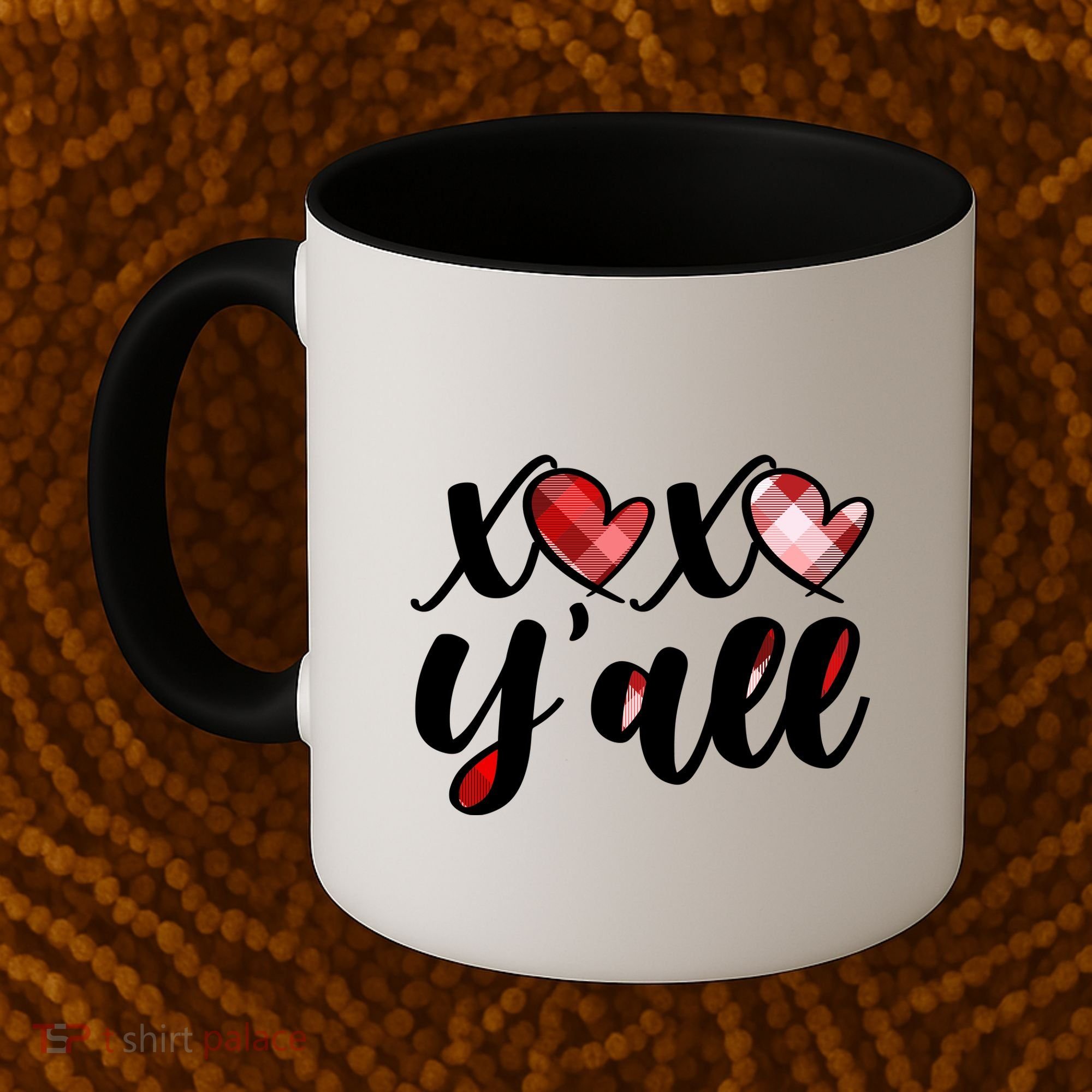 Cute Valentine's Day XOXO Y'all  Coffee Mug