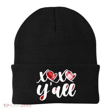 Cute Valentine's Day XOXO Y'all  Beanie