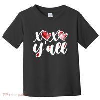 Cute Valentine's Day XOXO Y'all  Toddler T-Shirt thumb 0
