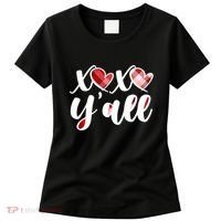 Cute Valentine's Day XOXO Y'all  Women's T-Shirt thumb 0