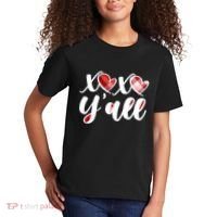 Cute Valentine's Day XOXO Y'all  Kids T-Shirt thumb 2