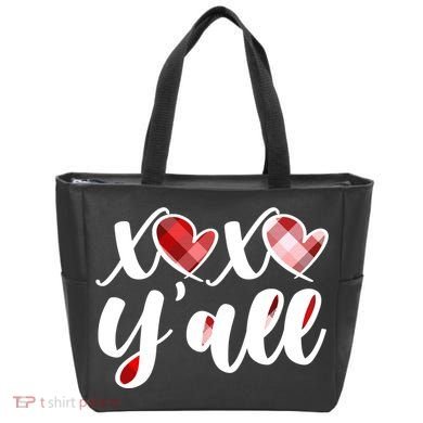 Cute Valentine's Day XOXO Y'all  Tote Bag