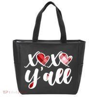 Cute Valentine's Day XOXO Y'all  Tote Bag thumb 0