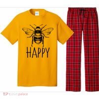Cute Vintage Bee Happy Pajama Set thumb 0