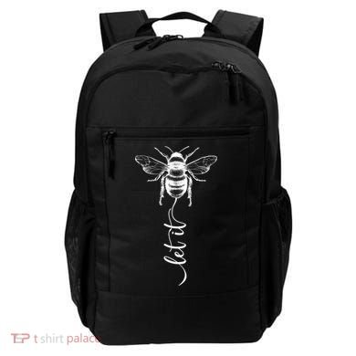 Cute Vintage Let It Bee Backpack