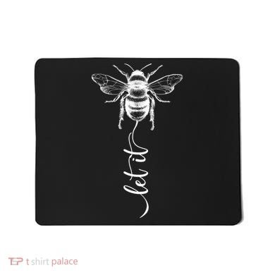 Cute Vintage Let It Bee Mousepad