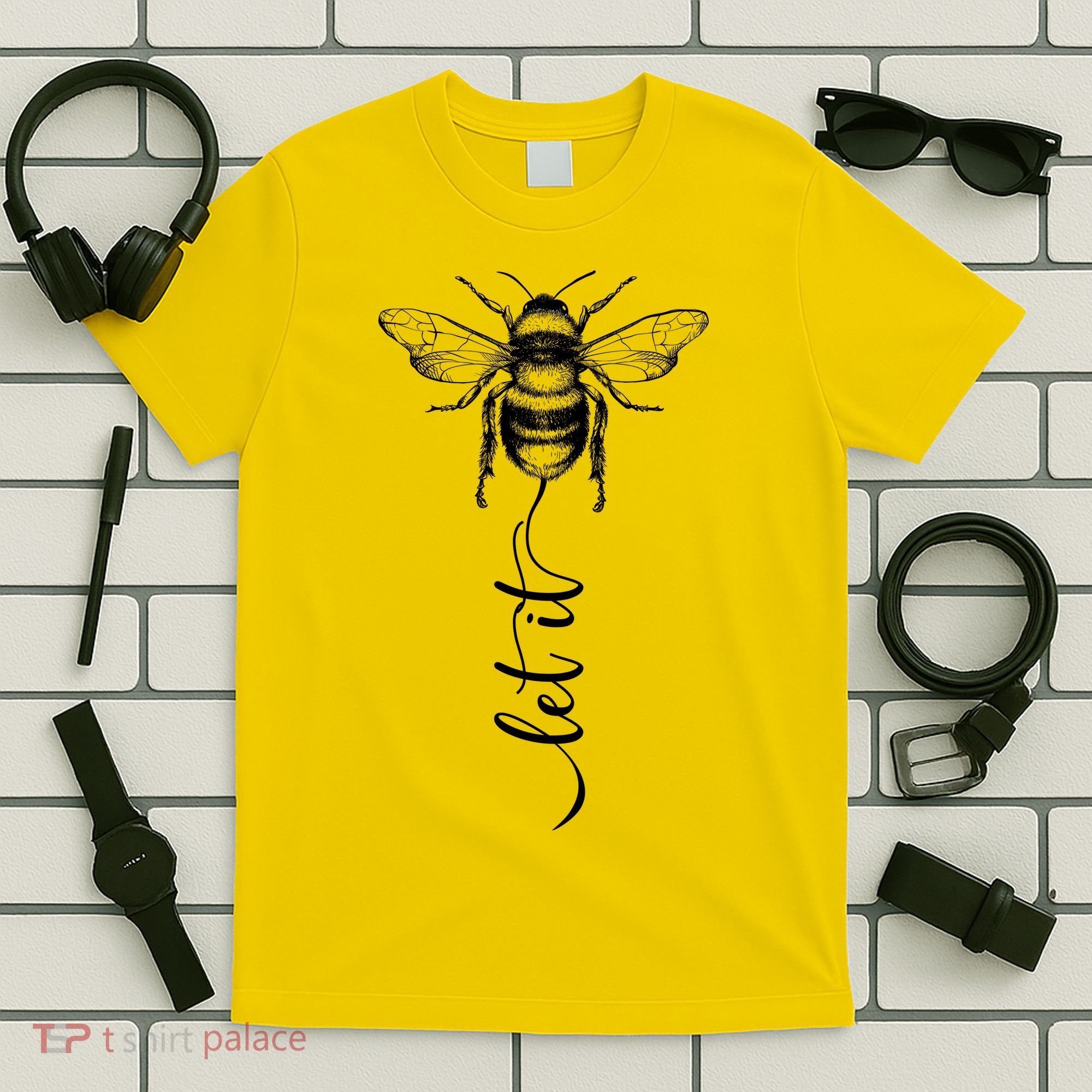 Cute Vintage Let It Bee T-Shirt