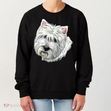 Cute Westie Dog Women's Sweatshirt