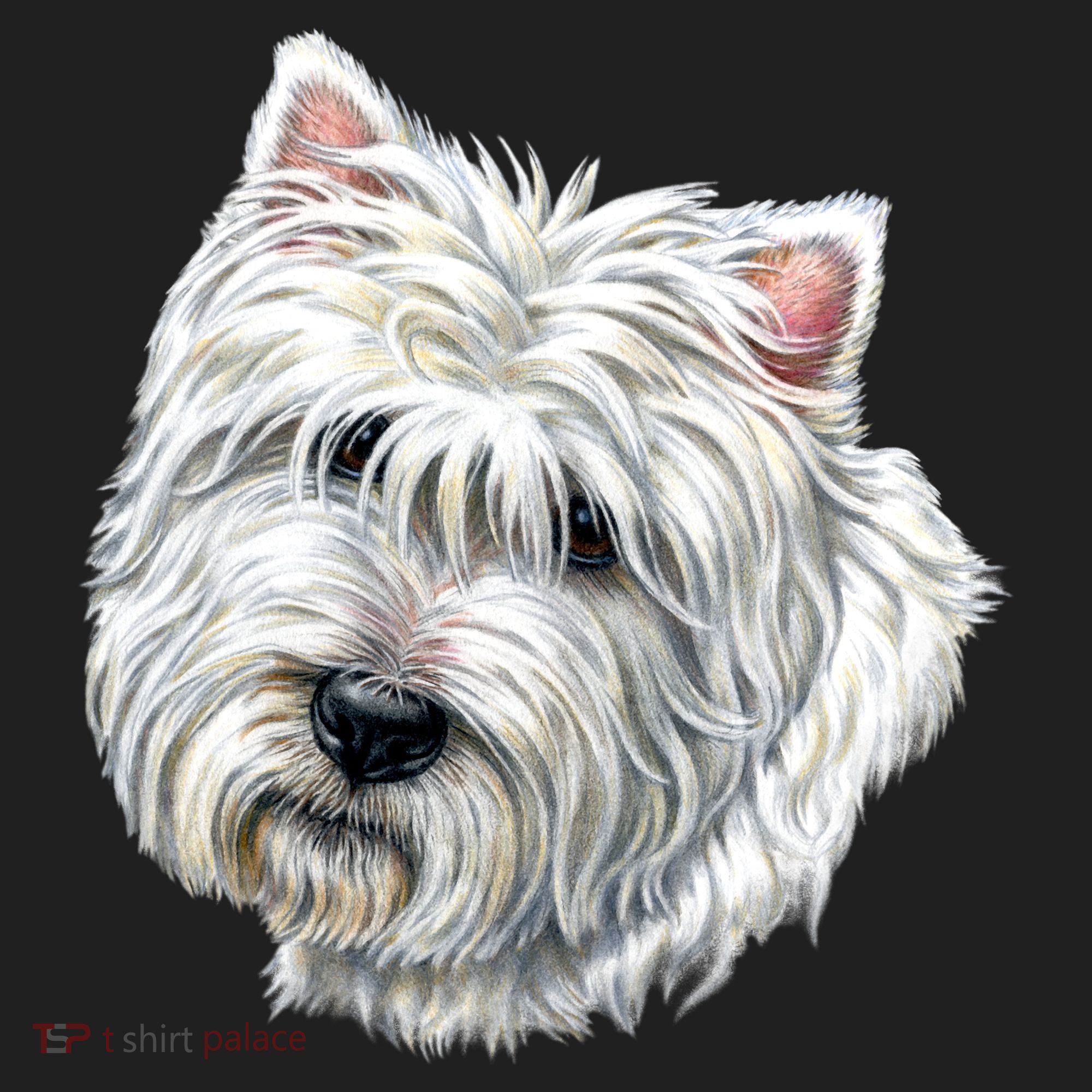 Cute Westie Dog Women's Sweatshirt