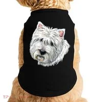 Cute Westie Dog Doggie Tank thumb 0