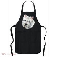 Cute Westie Dog Apron thumb 0