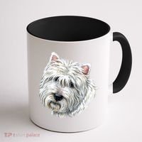 Cute Westie Dog Coffee Mug thumb 1