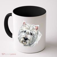 Cute Westie Dog Coffee Mug thumb 0