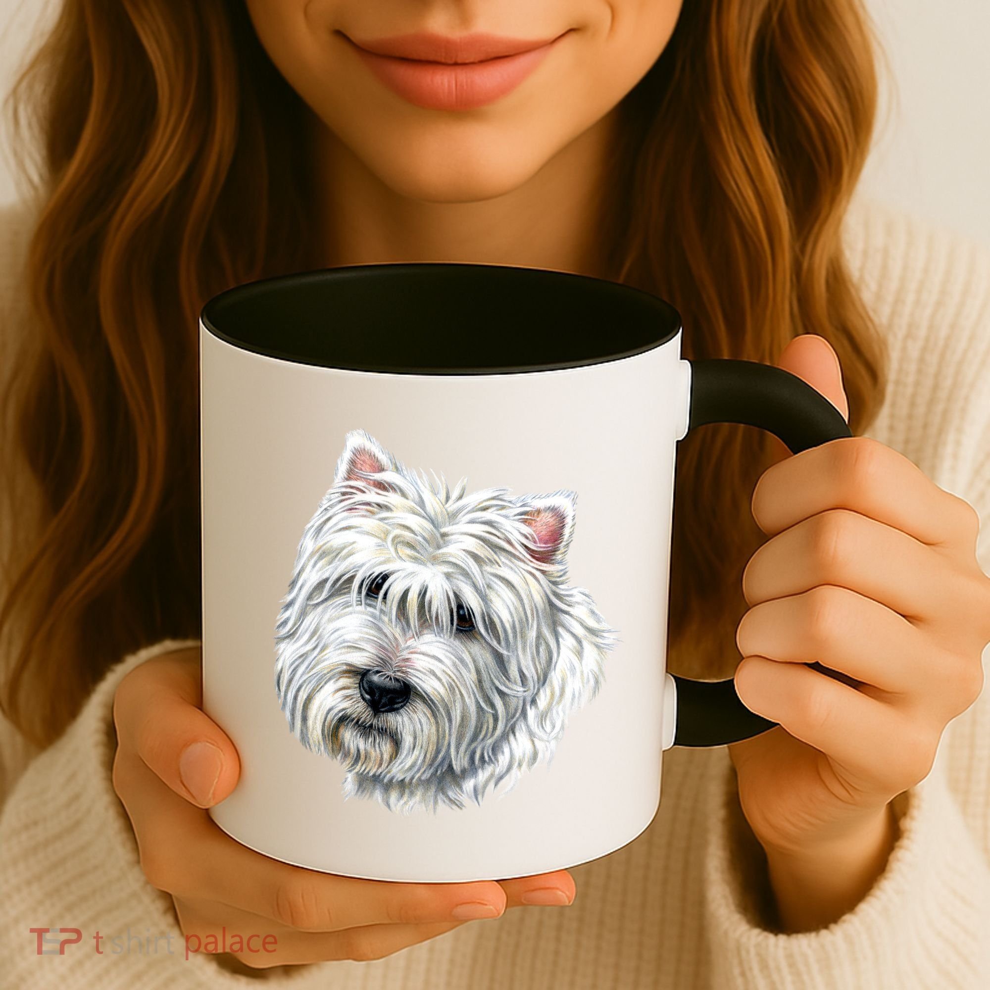 Cute Westie Dog Coffee Mug