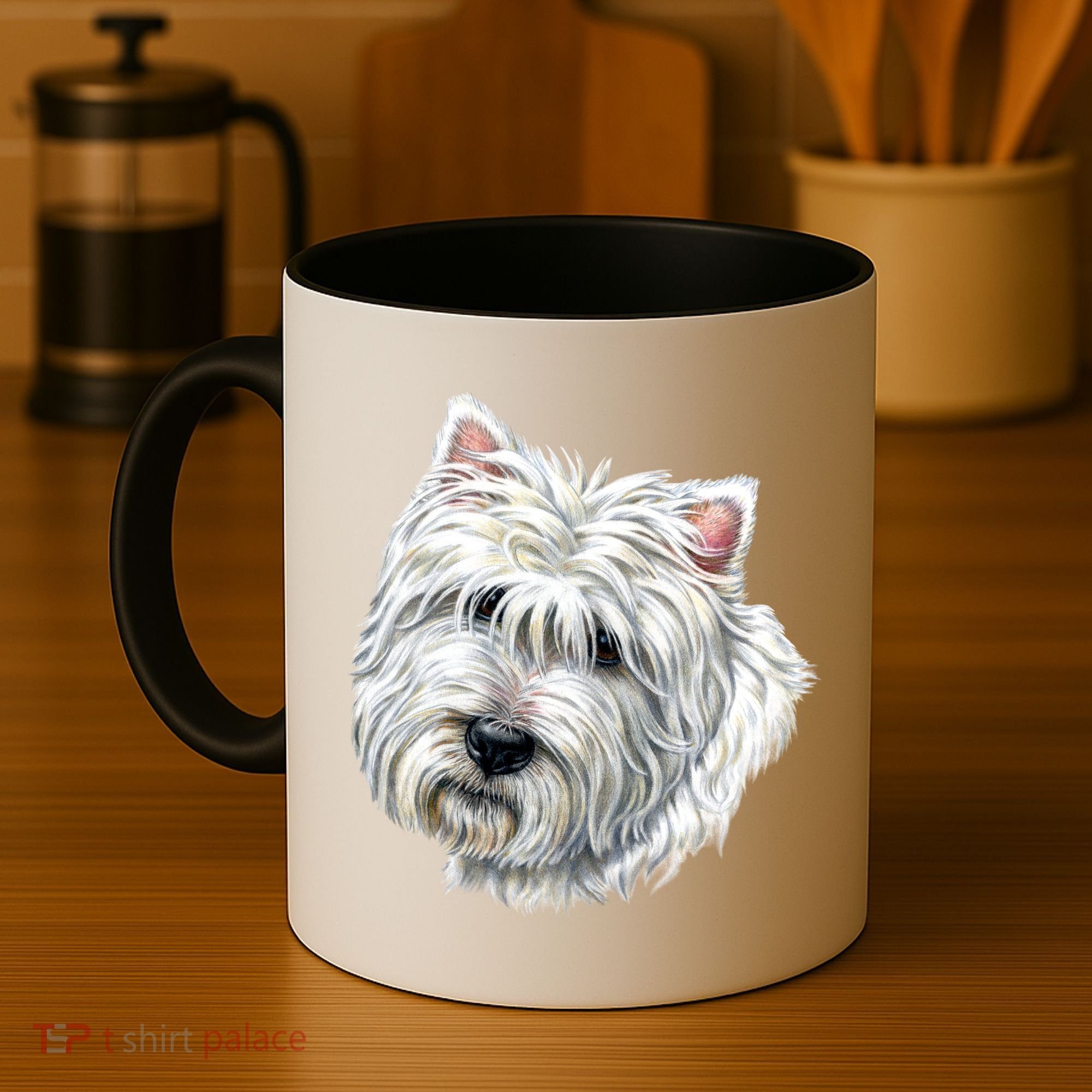 Cute Westie Dog Coffee Mug