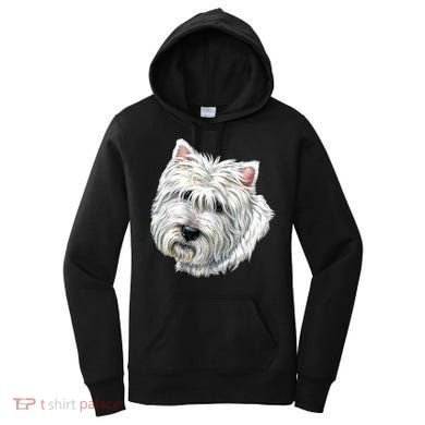 Cute Westie Dog Women's Hoodie