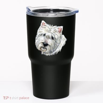 Cute Westie Dog Tumbler