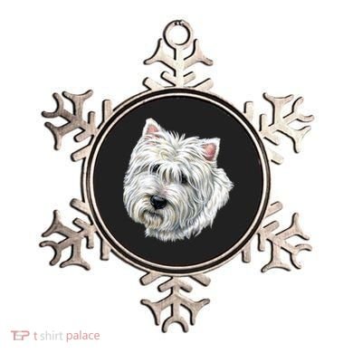 Cute Westie Dog Ornament