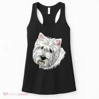 Cute Westie Dog Women's Tank Top thumb 0
