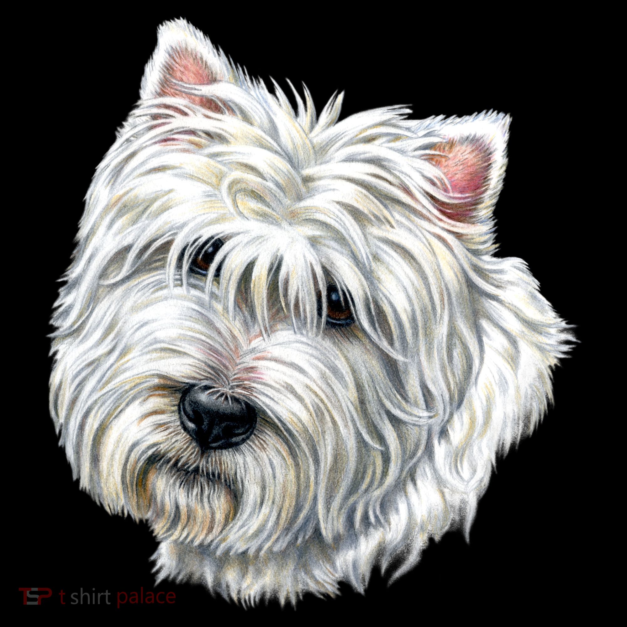 Cute Westie Dog Women's Tank Top
