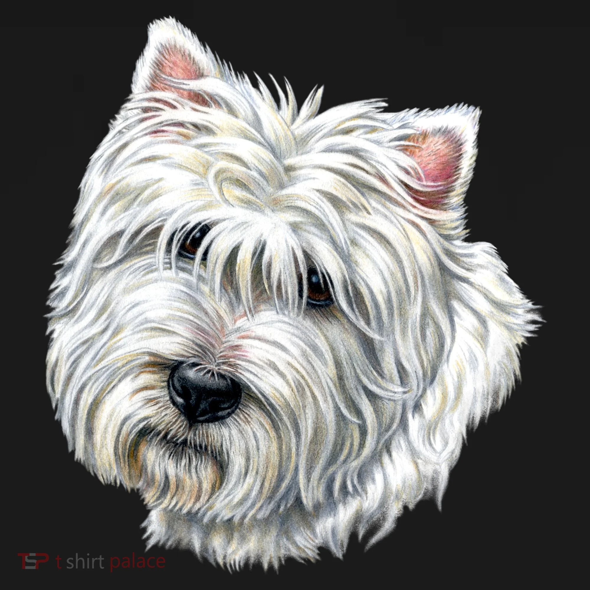 Cute Westie Dog Women's Tank Top