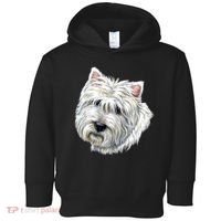 Cute Westie Dog Toddler Hoodie thumb 0