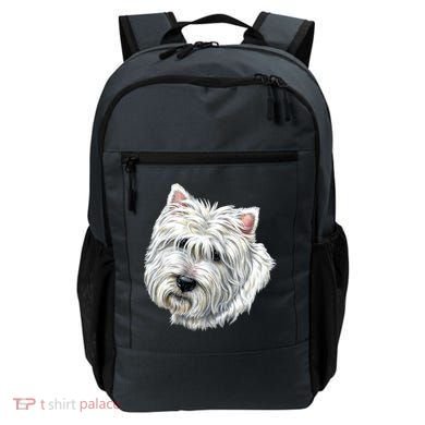 Cute Westie Dog Backpack