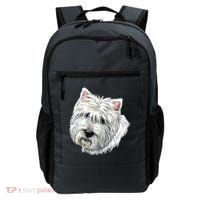 Cute Westie Dog Backpack thumb 0