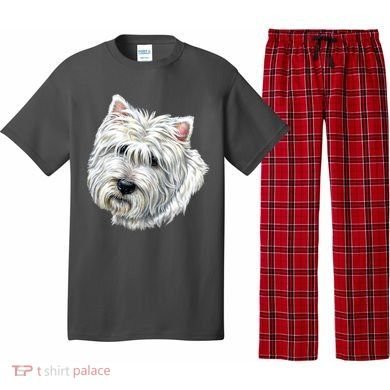 Cute Westie Dog Pajama Set