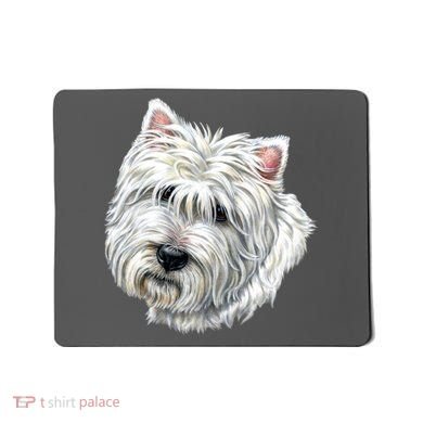 Cute Westie Dog Mousepad