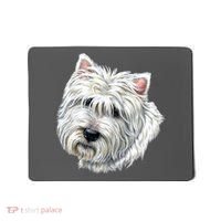 Cute Westie Dog Mousepad thumb 0