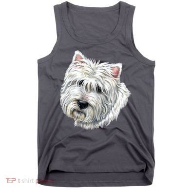 Cute Westie Dog Tank Top