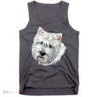 Cute Westie Dog Tank Top thumb 0