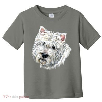 Cute Westie Dog Toddler T-Shirt