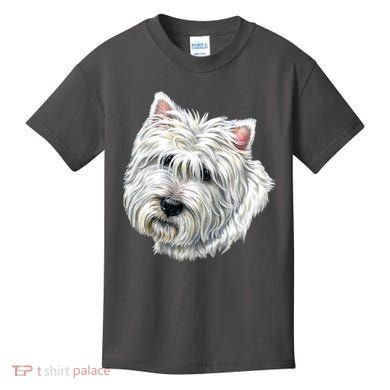 Cute Westie Dog Kids T-Shirt