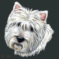 Cute Westie Dog Kids T-Shirt thumb 4
