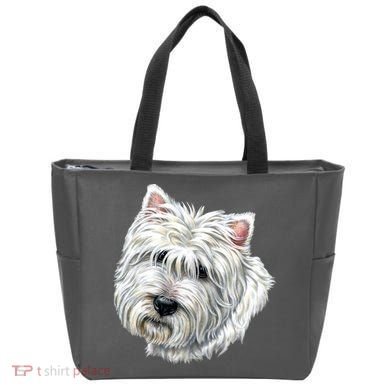 Cute Westie Dog Tote Bag