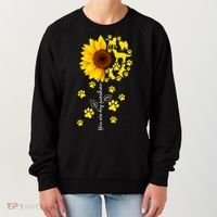 Cute You Are My Sunshine Sunflower Dogs Women's Sweatshirt thumb 0