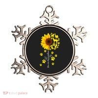 Cute You Are My Sunshine Sunflower Dogs Ornament thumb 0