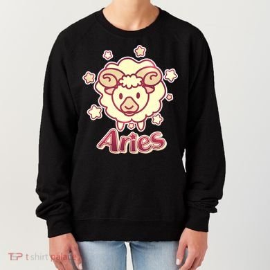 Cute Zodiac Aries Ram Women's Sweatshirt