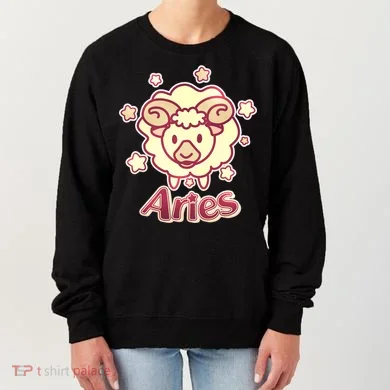 Cute Zodiac Aries Ram Women's Sweatshirt